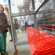 Image for article titled This London bus stop is made entirely from 100,000 Lego bricks